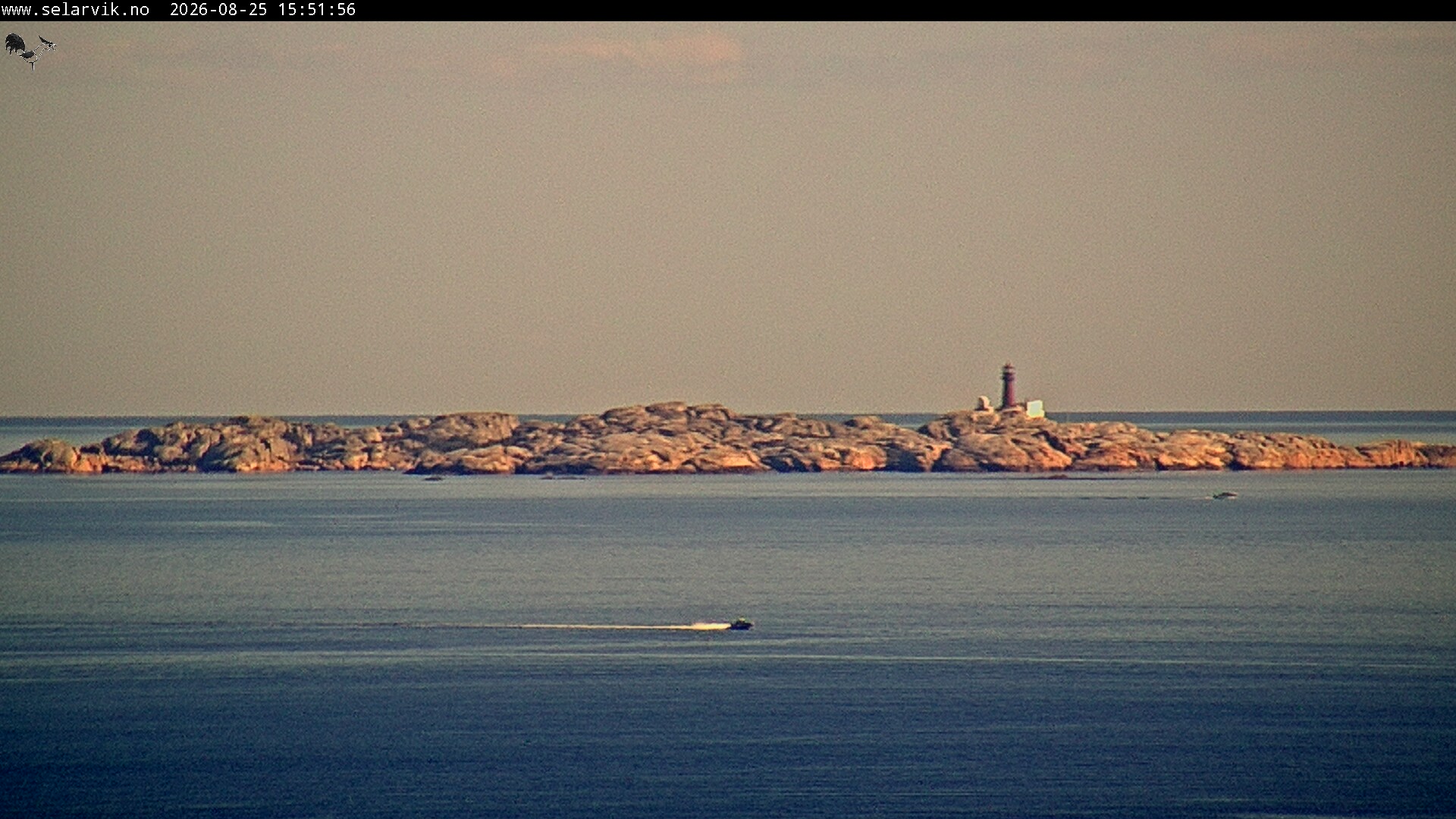 Webcam Svenner fyr, Larvik, Vestfold, Norwegen