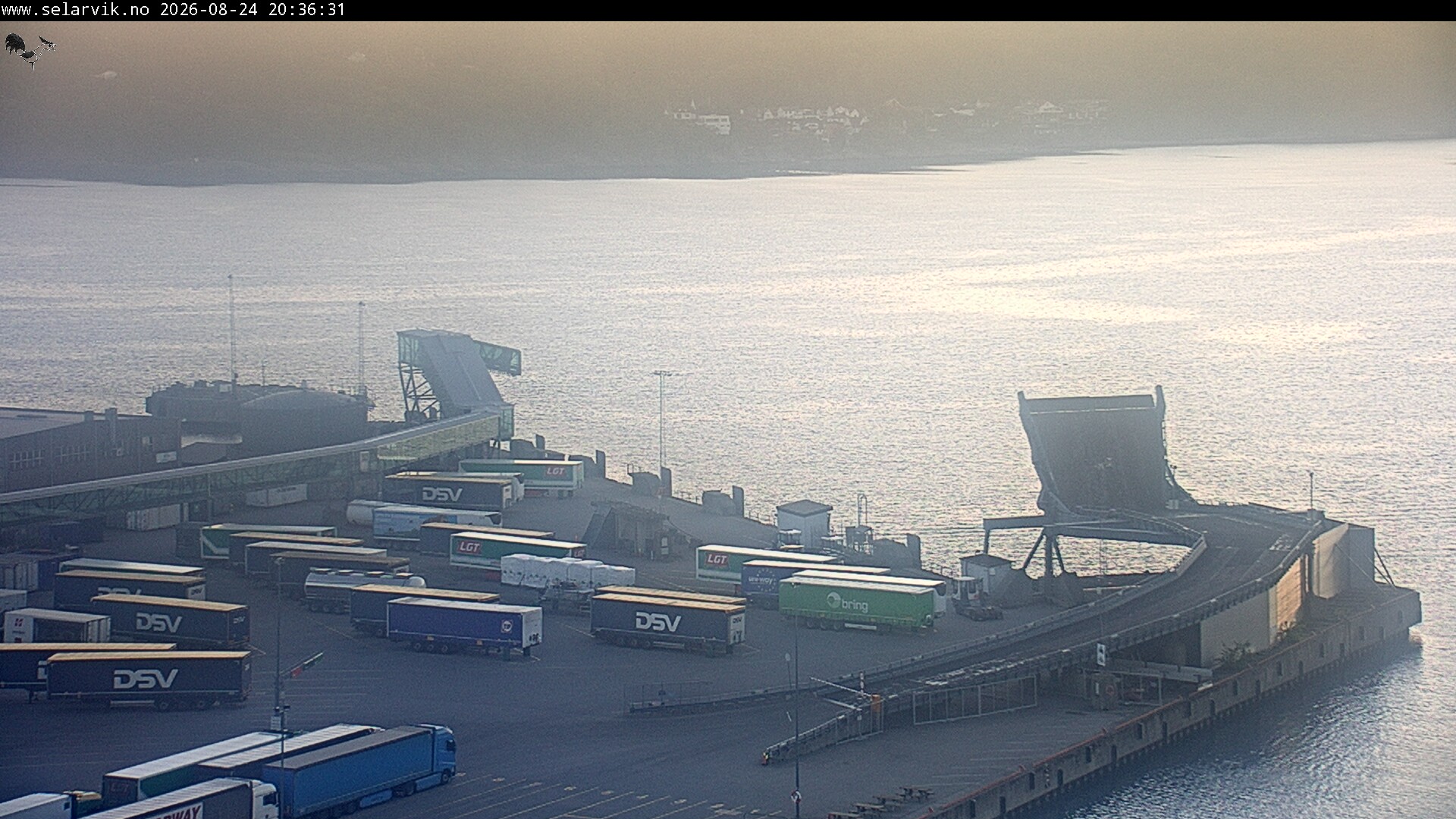 Webcam Larvik, Larvik, Vestfold, Norwegen