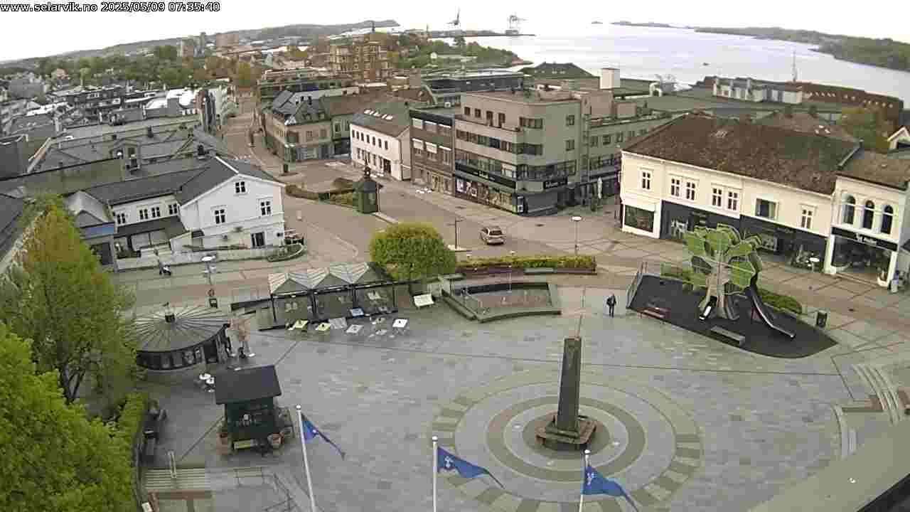 Webcam Larvik, Larvik, Vestfold, Norwegen